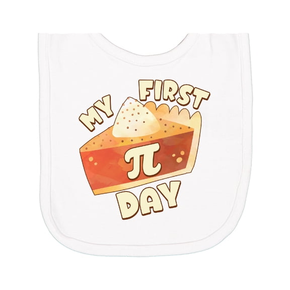 Inktastic My First Pi Day-pumpkin Pie Newborn Bib