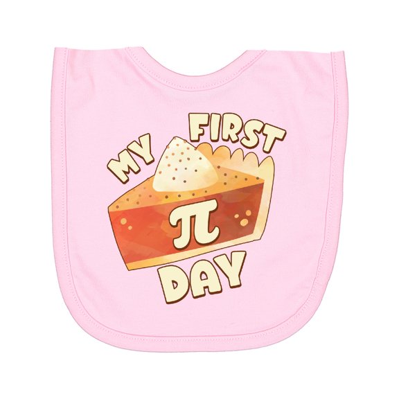Inktastic My First Pi Day-pumpkin Pie Newborn Bib