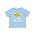 thumbnail image 1 of Inktastic My First Plane Trip Airplane Travel Boys or Girls Baby T-Shirt, 1 of 5