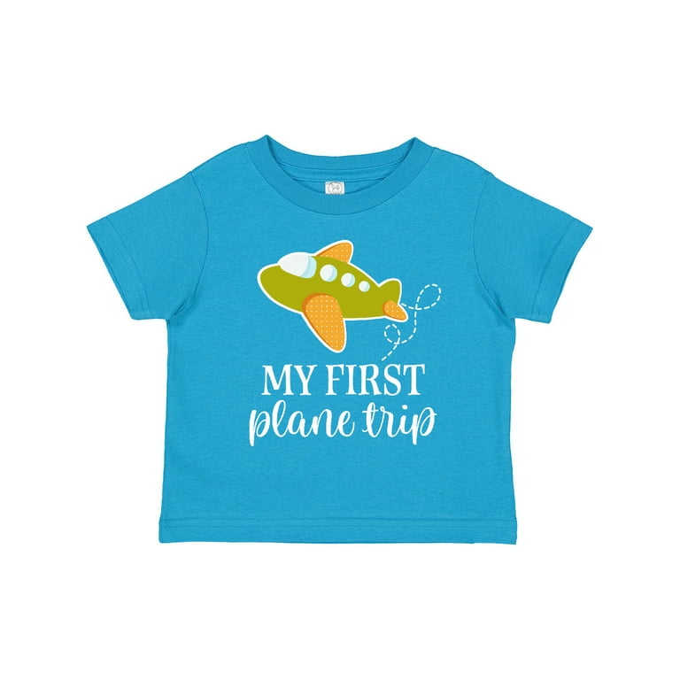 My First Airplane Ride Vacation T-Shirt My First Airplane Ride Vacation T-Shirt