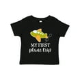 thumbnail image 1 of Inktastic My First Plane Trip Airplane Travel Boys or Girls Toddler T-Shirt, 1 of 5