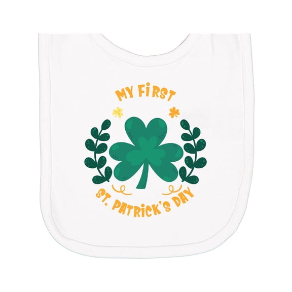 Inktastic My First St Patrick's Day Baby's First St Patrick's Newborn Bib