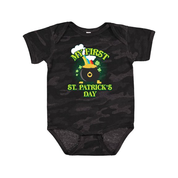 Inktastic My First St. Patrick's Day Boys or Girls Baby Bodysuit
