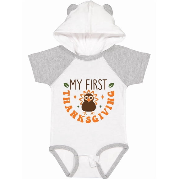 Inktastic My First Thanksgiving Boys or Girls Baby Bodysuit