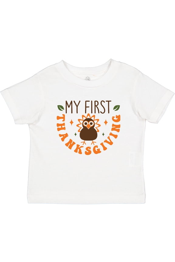 My First Thanksgiving Boys or Girls Baby T-Shirt