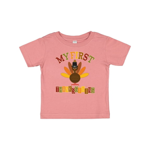 Inktastic My First Thanksgiving Day Turkey Boys or Girls Baby T-Shirt