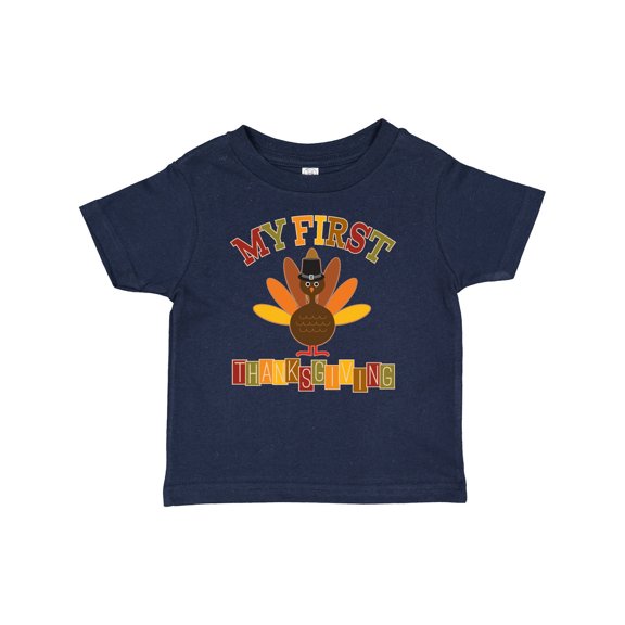 Inktastic My First Thanksgiving Day Turkey Boys or Girls Baby T-Shirt
