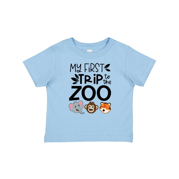 Inktastic My First Trip to the Zoo Cute Animals Boys or Girls Baby T-Shirt