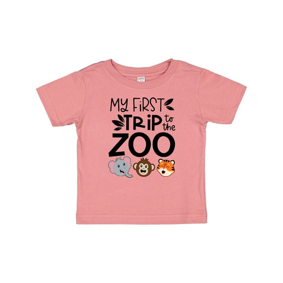 Inktastic My First Trip to the Zoo Cute Animals Boys or Girls Baby T-Shirt