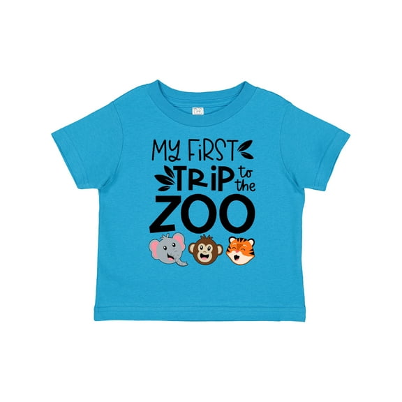 Inktastic My First Trip to the Zoo Cute Animals Boys or Girls Toddler T-Shirt