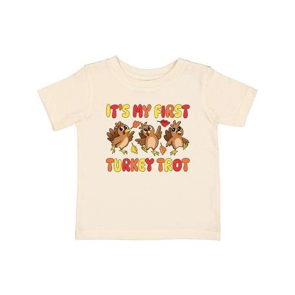 Inktastic My First Turkey Trot Boys or Girls Baby T-Shirt