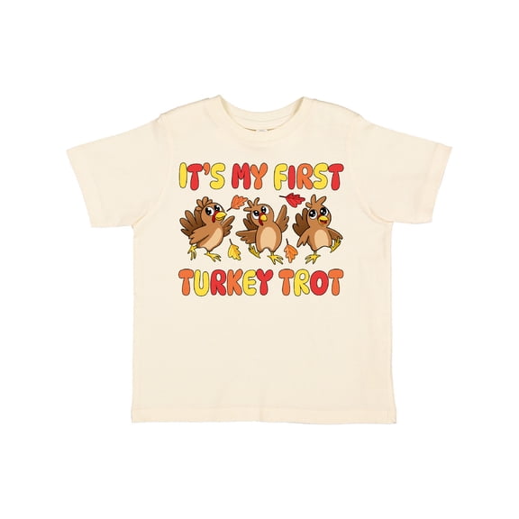 Inktastic My First Turkey Trot Boys or Girls Toddler T-Shirt
