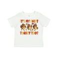 thumbnail image 1 of Inktastic My First Turkey Trot Boys or Girls Toddler T-Shirt, 1 of 5