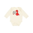 thumbnail image 1 of Inktastic My First Valentine's Day Boys or Girls Long Sleeve Baby Bodysuit, 1 of 5
