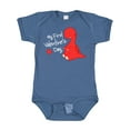 thumbnail image 1 of Inktastic My First Valentine's Day Red Dinosaur with a Heart Boys or Girls Baby Bodysuit, 1 of 5