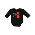 thumbnail image 1 of Inktastic My First Valentine's Day Red Dinosaur with a Heart Boys or Girls Long Sleeve Baby Bodysuit, 1 of 5