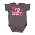 thumbnail image 1 of Inktastic My First Valentine's Day with Pink Heart and Arrow Boys or Girls Baby Bodysuit, 1 of 5
