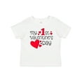 thumbnail image 1 of Inktastic My First Valentines Day Red Hearts Boys or Girls Baby T-Shirt, 1 of 5