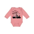 thumbnail image 1 of Inktastic My First Valentines Day Train Boys or Girls Long Sleeve Baby Bodysuit, 1 of 5