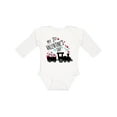 thumbnail image 1 of Inktastic My First Valentines Day Train Boys or Girls Long Sleeve Baby Bodysuit, 1 of 5