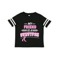 thumbnail image 1 of Inktastic My Friend is a Survivor Breast Cancer Awareness Boys or Girls Toddler T-Shirt, 1 of 5