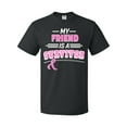 thumbnail image 1 of Inktastic My Friend is a Survivor Breast Cancer Awareness T-Shirt, 1 of 5