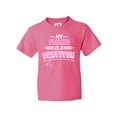 thumbnail image 1 of Inktastic My Friend is a Survivor Breast Cancer Awareness Youth T-Shirt, 1 of 5