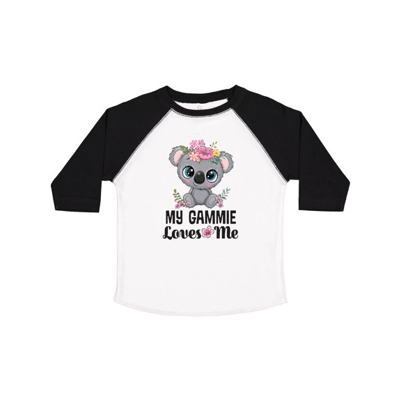 Inktastic My Gammie Loves Me Granddaughter Bear Girls Toddler T-Shirt