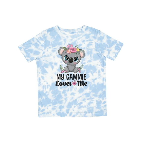 Inktastic My Gammie Loves Me Granddaughter Bear Girls Toddler T-Shirt