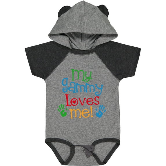 Inktastic My Gammy Loves Me Boys or Girls Baby Bodysuit
