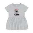 thumbnail image 1 of Inktastic My Gammy Loves Me Girl Grandchild Koala Girls Baby Dress, 1 of 5