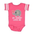 thumbnail image 1 of Inktastic My Gammy Loves Me Grandchild Boys or Girls Baby Bodysuit, 1 of 5
