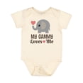 thumbnail image 1 of Inktastic My Gammy Loves Me Grandchild Boys or Girls Baby Bodysuit, 1 of 5