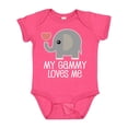 thumbnail image 1 of Inktastic My Gammy Loves Me Grandchild Boys or Girls Baby Bodysuit, 1 of 5
