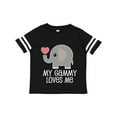 thumbnail image 1 of Inktastic My Gammy Loves Me Grandchild Boys or Girls Toddler T-Shirt, 1 of 5
