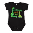 thumbnail image 1 of Inktastic My Gammy Loves Me Grandson Dinosaur Boys Baby Bodysuit, 1 of 5