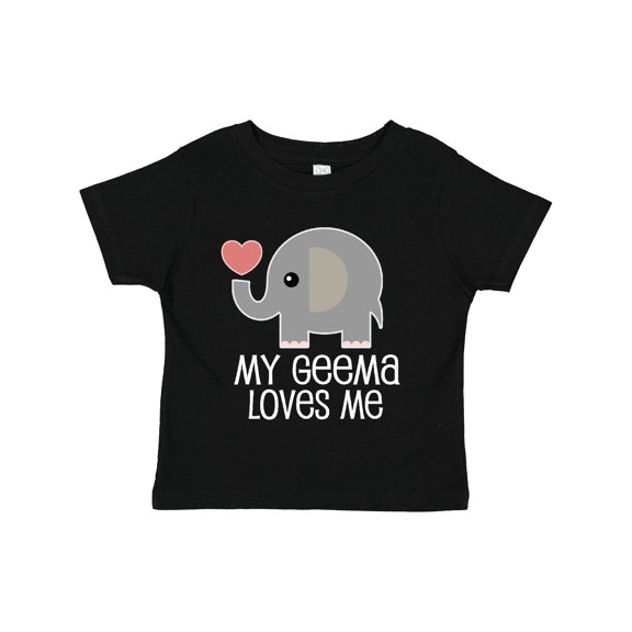 Inktastic My Geema Grandma Loves Me Boys or Girls Toddler T-Shirt