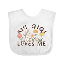 Inktastic My Gigi Loves Me Boys or Girls Baby Bib