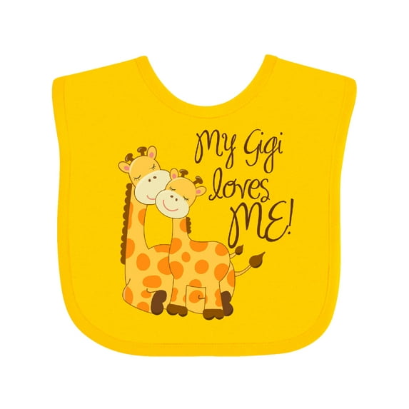 Inktastic My Gigi Loves Me Boys or Girls Baby Bib