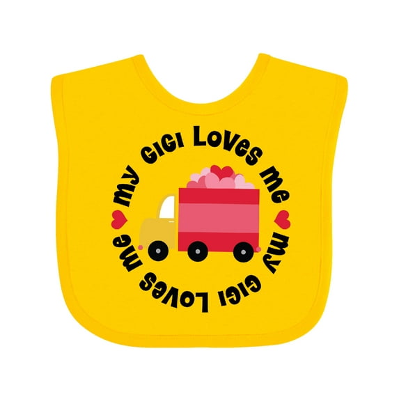 Inktastic My Gigi Loves Me Boys or Girls Baby Bib