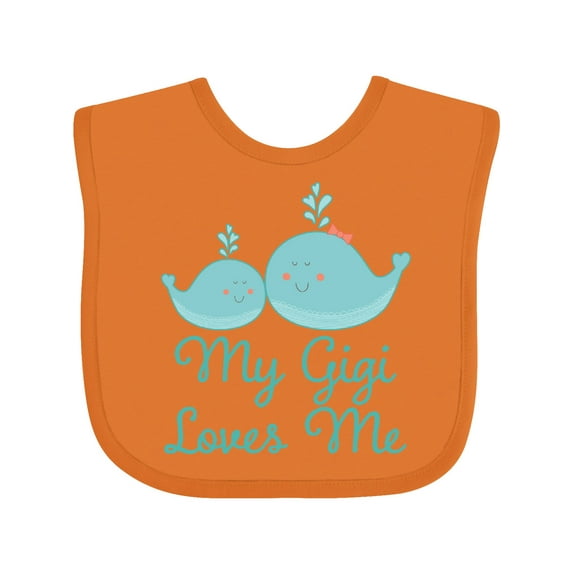 Inktastic My Gigi Loves Me Boys or Girls Baby Bib