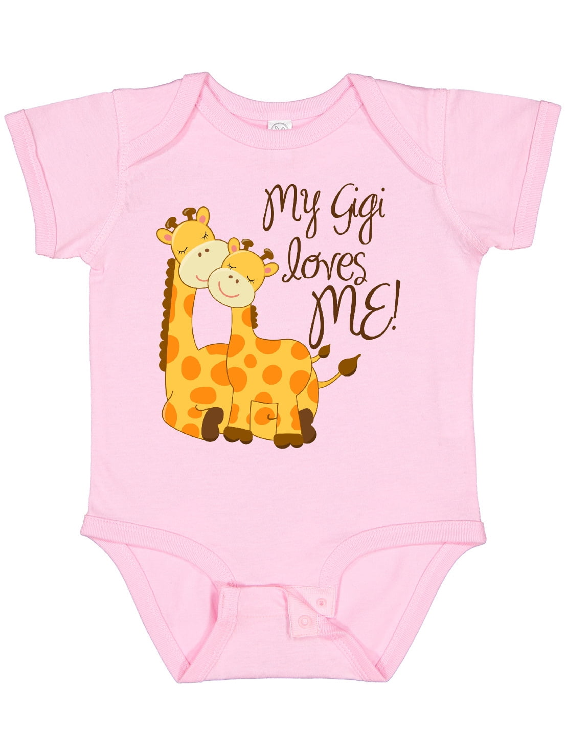 Inktastic My Gigi Loves Me Boys or Girls Baby Bodysuit