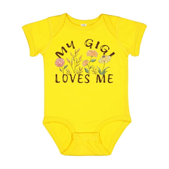 Inktastic My Gigi Loves Me Boys or Girls Baby Bodysuit