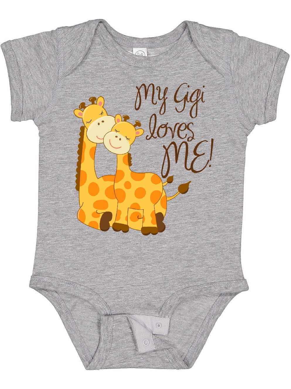 Inktastic My Gigi Loves Me Boys or Girls Baby Bodysuit