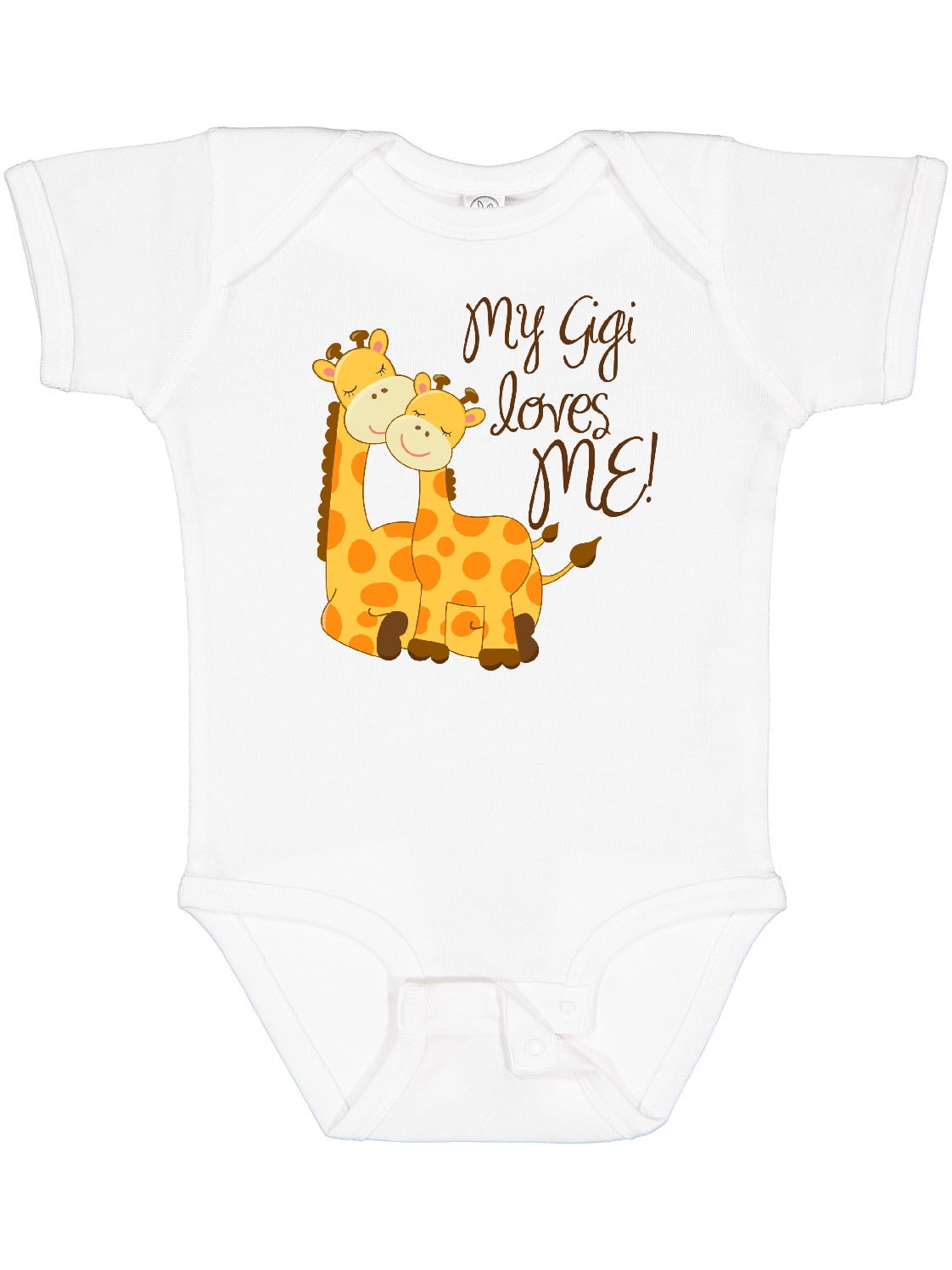 Inktastic My Gigi Loves Me Boys or Girls Baby Bodysuit