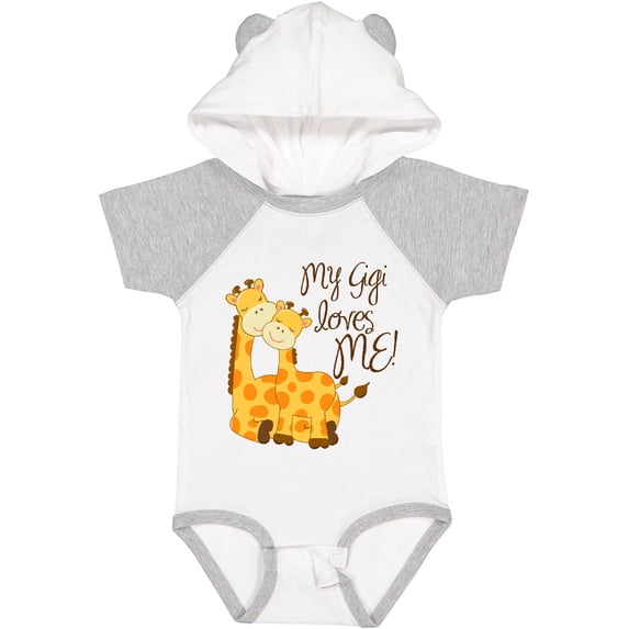 Inktastic My Gigi Loves Me Boys or Girls Baby Bodysuit