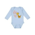 thumbnail image 1 of Inktastic My Gigi Loves Me- Cute Giraffe Boys or Girls Long Sleeve Baby Bodysuit, 1 of 5
