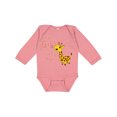 thumbnail image 1 of Inktastic My Gigi Loves Me- Cute Giraffe Boys or Girls Long Sleeve Baby Bodysuit, 1 of 5