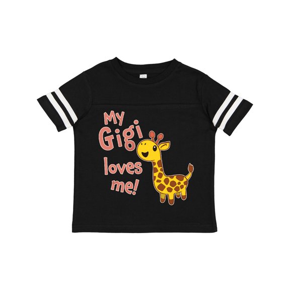 Inktastic My Gigi Loves Me- Cute Giraffe Boys or Girls Toddler T-Shirt