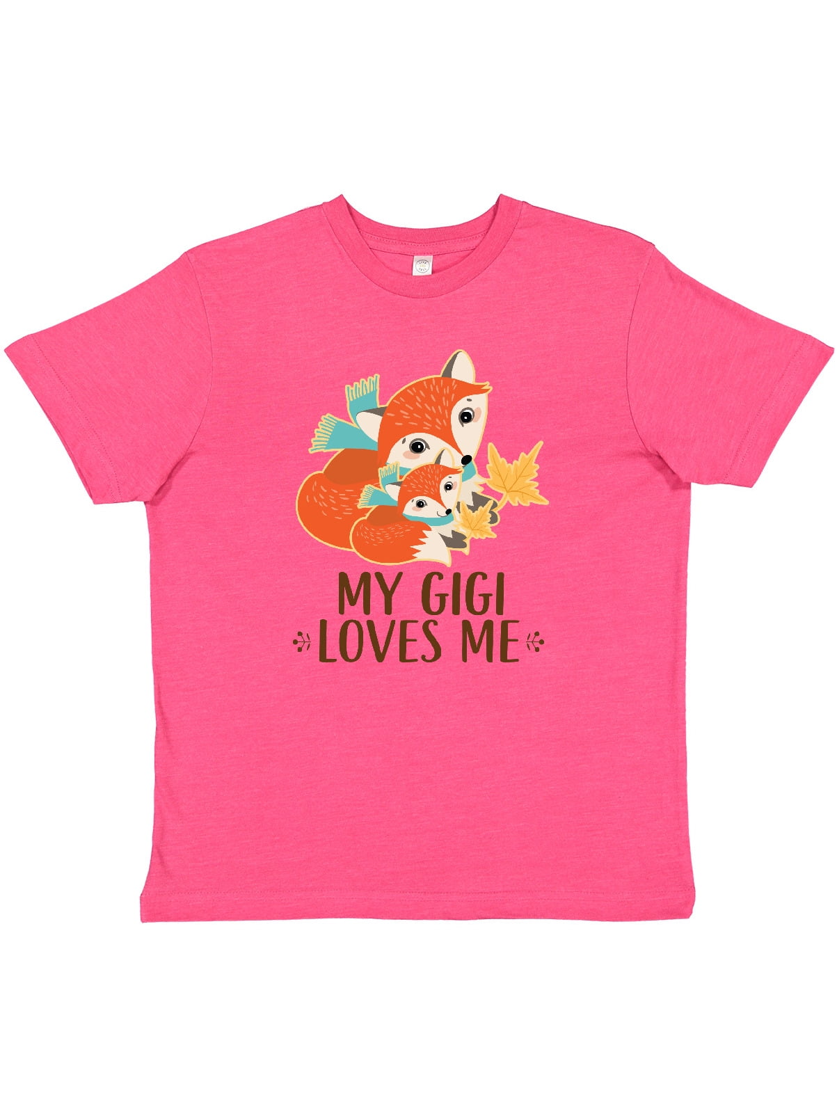 BABYL BIG FOX Tシャツ　Sサイズ Inktastic-My-Gigi-Loves-Me-Fox